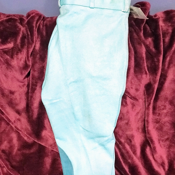 🐎NWT Beautiful Teal Riding Breeches 🐎 - Picture 2 of 4